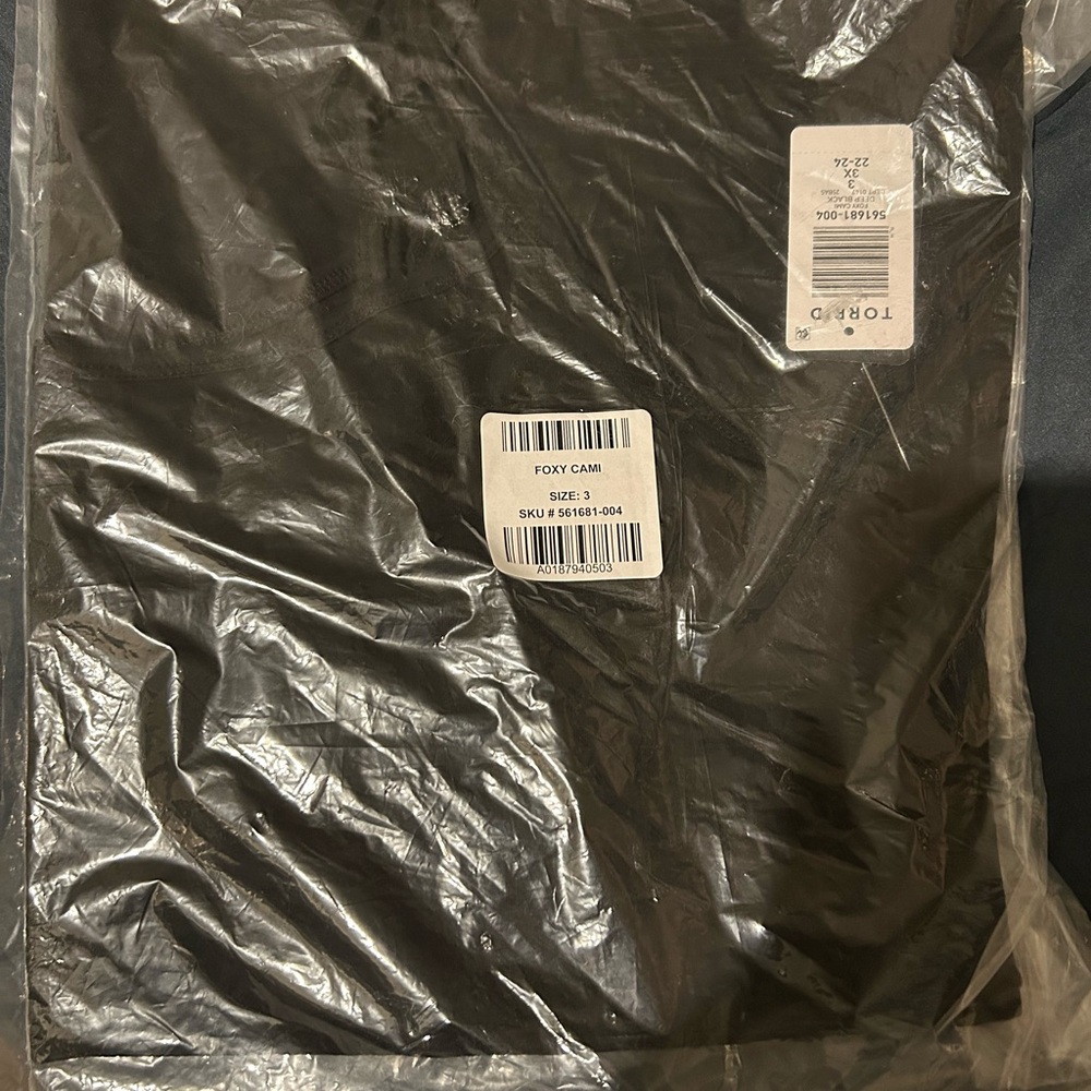 Torrid Foxy Cami Black